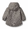 wheat sascha baby jacket black sea open flowers