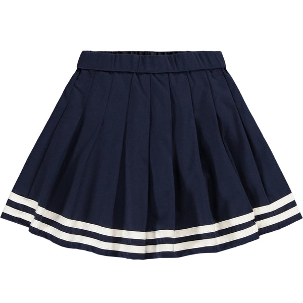 molo barb skirt navy blazer