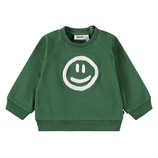 molo disc baby sweatshirt pine tree