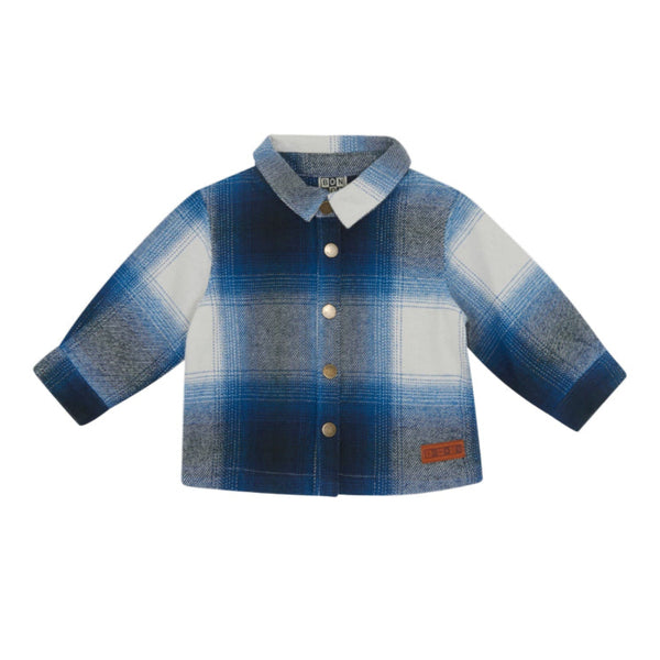 bonton marseilles baby shirt nordic blue