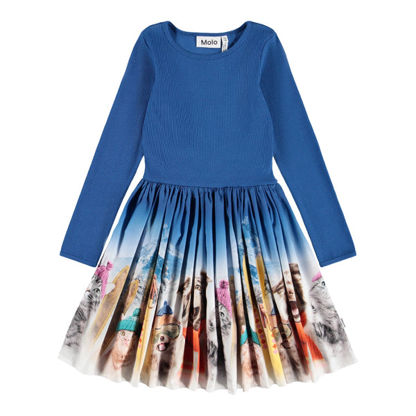 molo casie warm dress ski trip