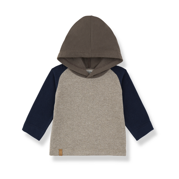 1+ in the family oristano hooded sweater canapa