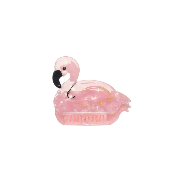 florence flamingo claw clip