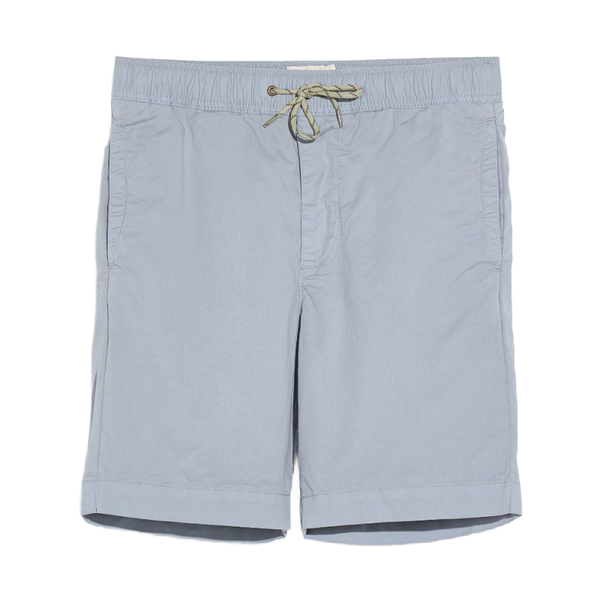 bellerose pawl shorts blue fog