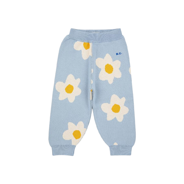 bobo choses big flower all over baby knitted pants – kodomo