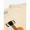 bobo choses acoustic guitar baby t-shirt light yellow