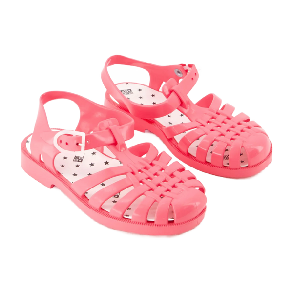 bonton x meduse jelly sandals pink