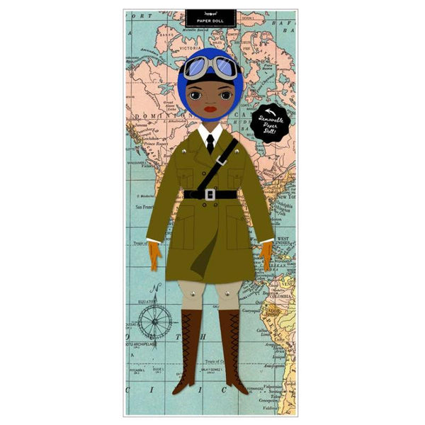 of unusual kind bessie coleman paper doll