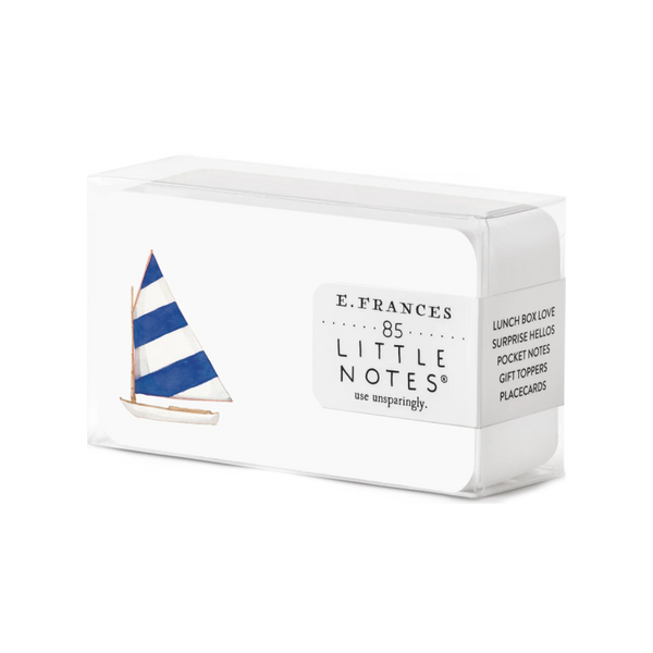 e. frances sailboat little notes