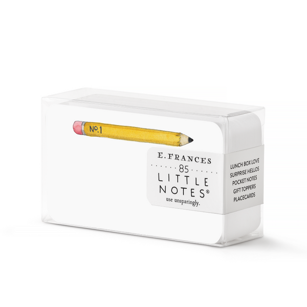 e. frances pencil little notes