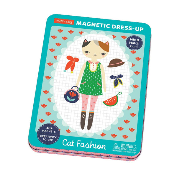 cat fashion magnetic figures