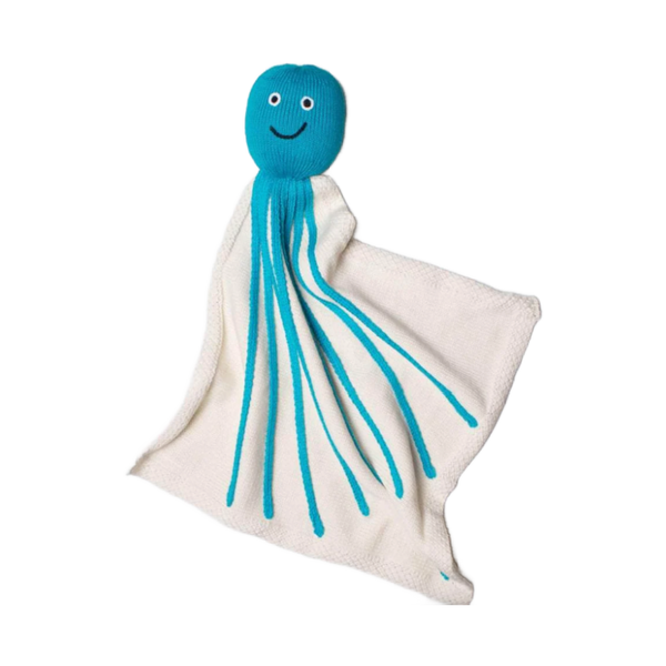 estella nyc baby security blanket octopus