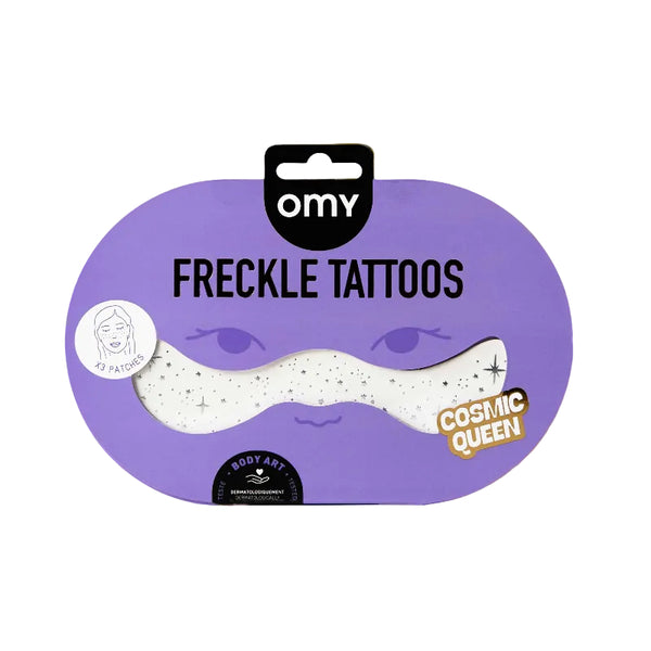 omy freckle tattoos cosmic queen