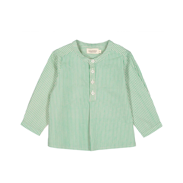 marmar copenhagen totoro shirt mint leaf stripe