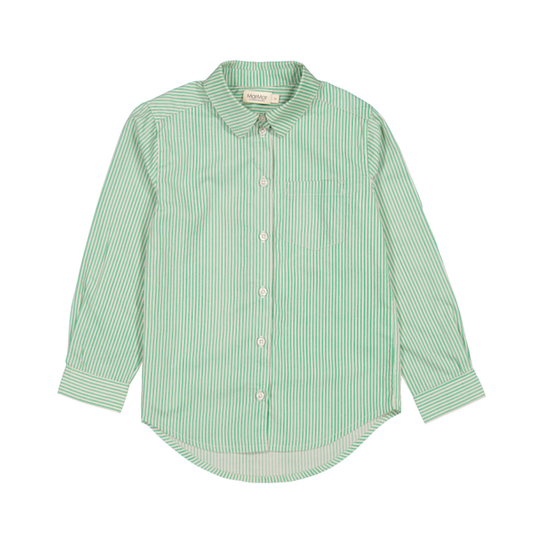 marmar copenhagen tommy shirt mint leaf stripe