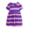 mini rodini stripe ss dress purple