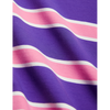 mini rodini stripe ss dress purple