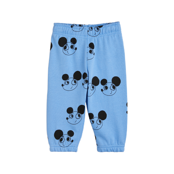 mini rodini ritzratz aop baby sweatpants blue