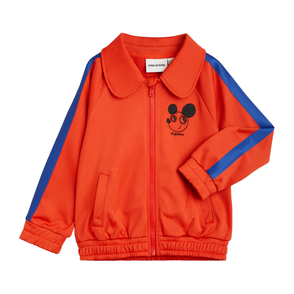 mini rodini tracksuit wct jacket red