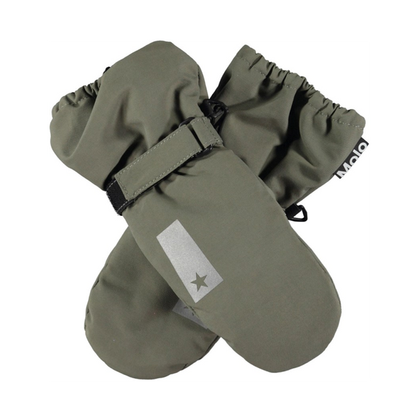 molo igor mittens dusty green