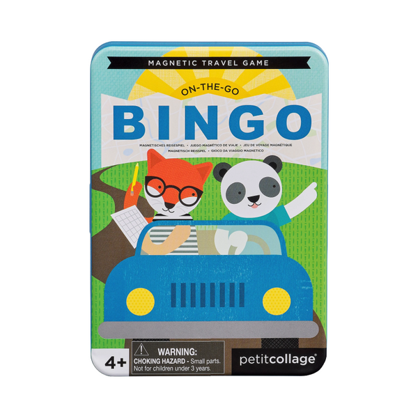 petit collage on-the-go bingo magnetic travel game