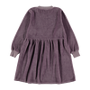 picnik velour dress purple