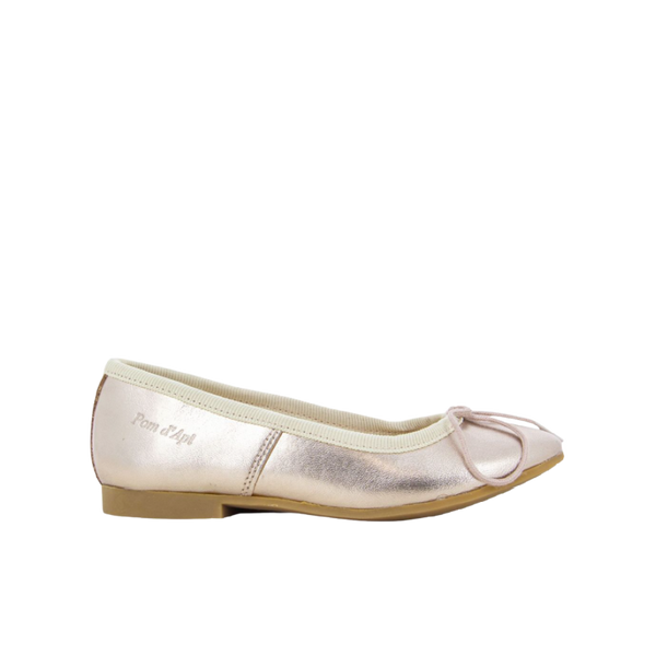 pom d'api dory ballet flats gold