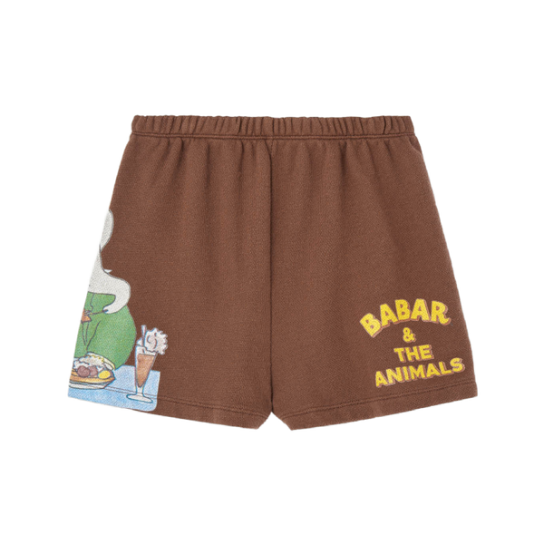 the animals observatory clam shorts brown