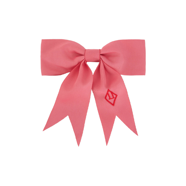 the animals observatory bow hair clip pink