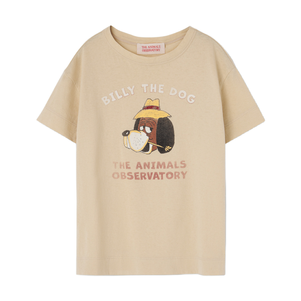 the animals observatory rooster t-shirt beige billy