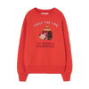 the animals observatory bear sweatshirt red billy