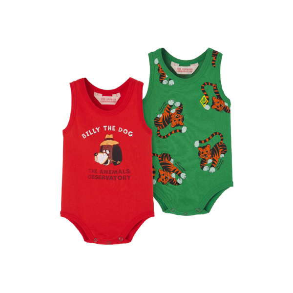 the animals observatory turtle baby body pack red billy