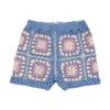 the new society mohawk crochet shorts