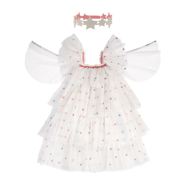meri meri sequin tulle angel costume