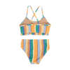 tinycottons stripes swim set multicolor
