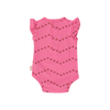 tinycottons zigzag baby body dark pink