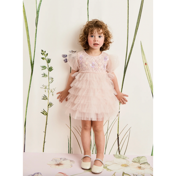 open lace back dress Girls Tulle Dress Tutu du Monde Inspired 11 Years / White main image 1