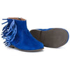 pepe blue suede fringe boots - kodomo