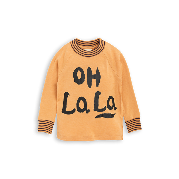 mini rodini oh la la wool t-shirt - kodomo