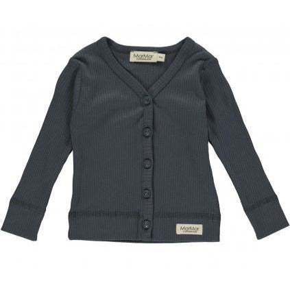 marmar copenhagen long sleeve cardigan blue, baby and kid basics at kodomo boston