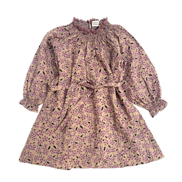 long live the queen the mini dress grape flower