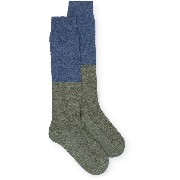 bobo choses blue and green long socks - kodomo - children's clothing in boston, bobo choses - bobo choses, atsuyo et akiko, belle enfant, mamma couture, moi, my little cozmo, nico nico