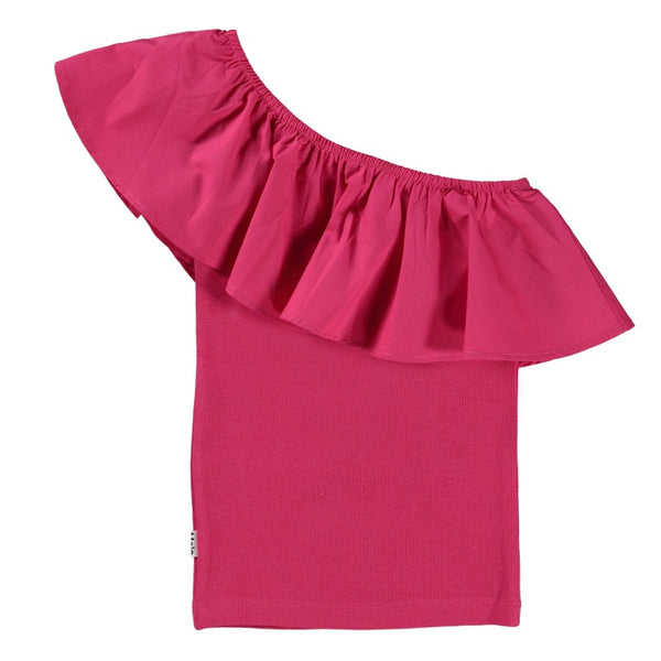 molo rebecca top bright rose