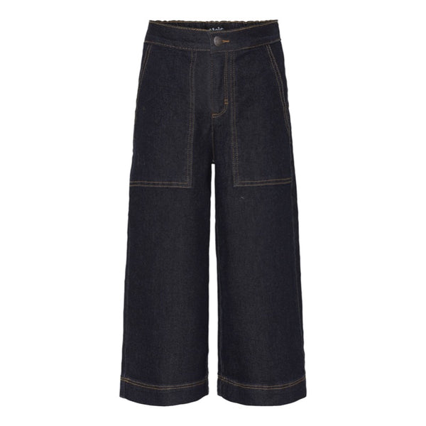 molo alyna cropped jeans raw indigo
