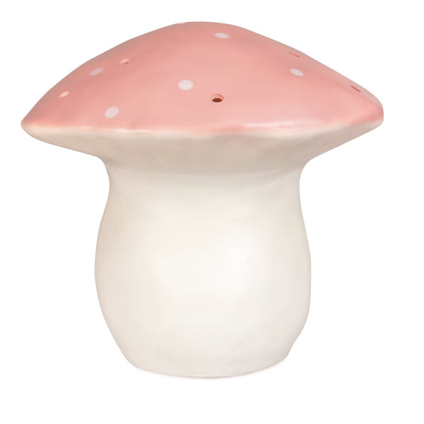 egmont large mushroom  lamp vintage pink, free shipping kodomo boston