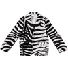 caroline bosmans faux zebra hairy blazer, free shipping kodomo boston