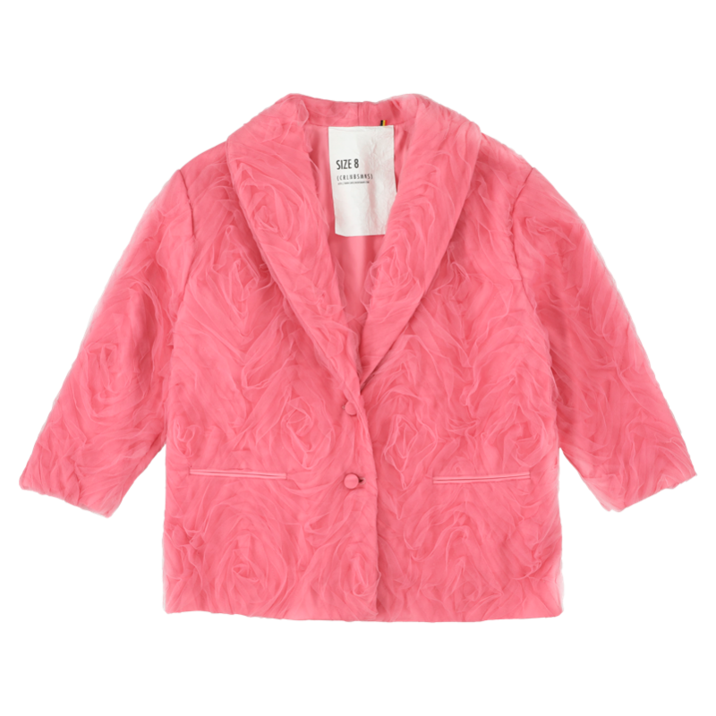 caroline bosmans jacket tulle pink