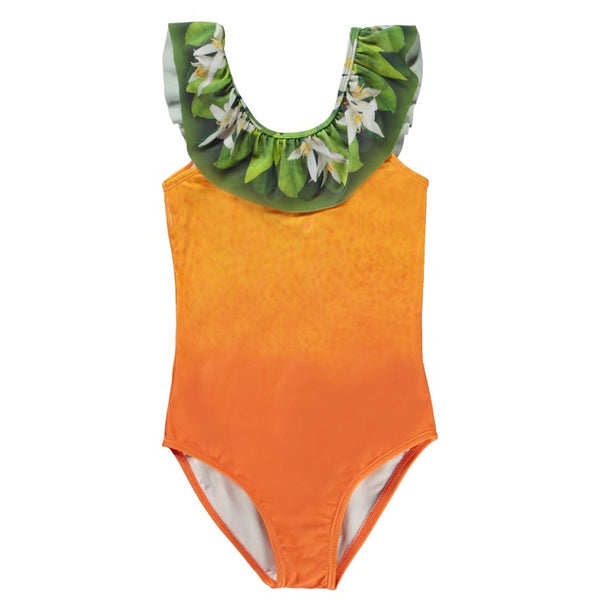 molo nika swimsuit orange