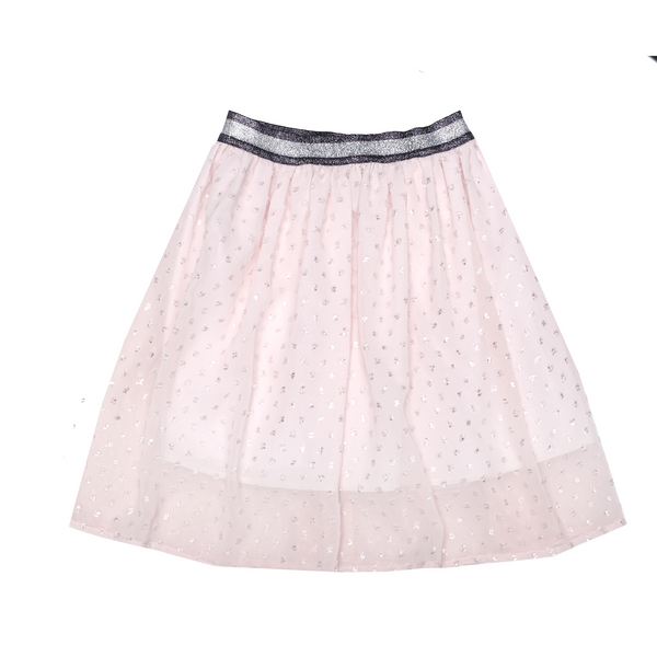 paade mode celine chiffon skirt pink