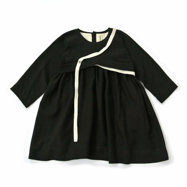 treehouse ana dress black - kodomo